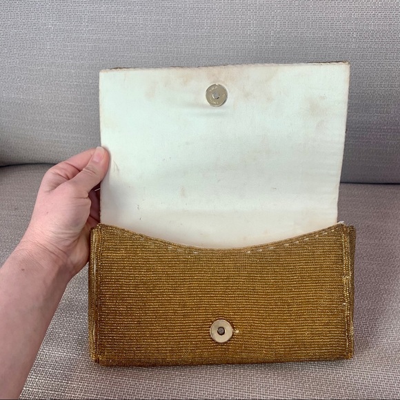Vintage gold clutch - Picture 4 of 6